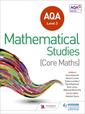 cover image of AQA Level 3 Certificate in Mathematical Studies